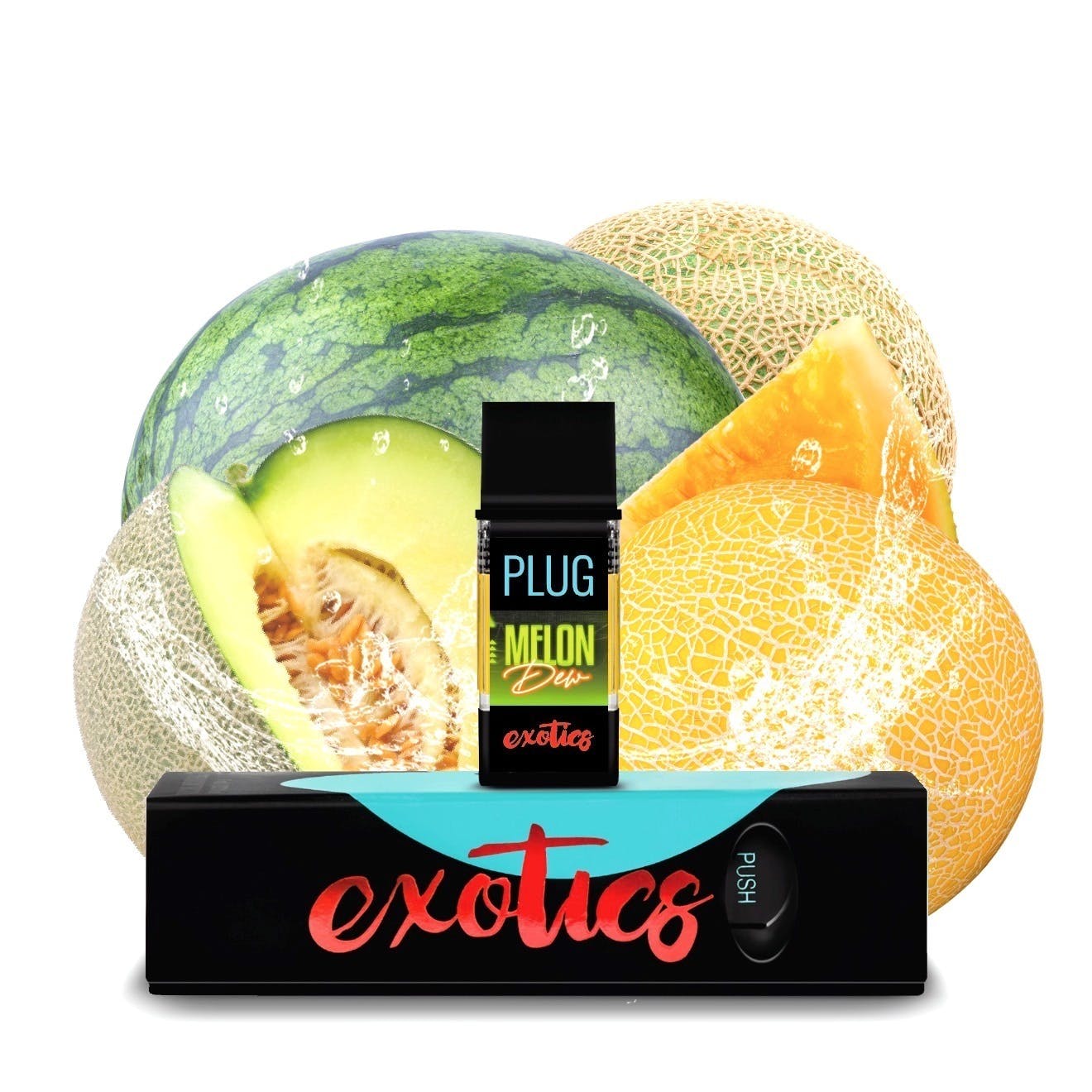 Photograph of product: PLUGPLAY | EXOTICS: Melon Dew Pod | 1g