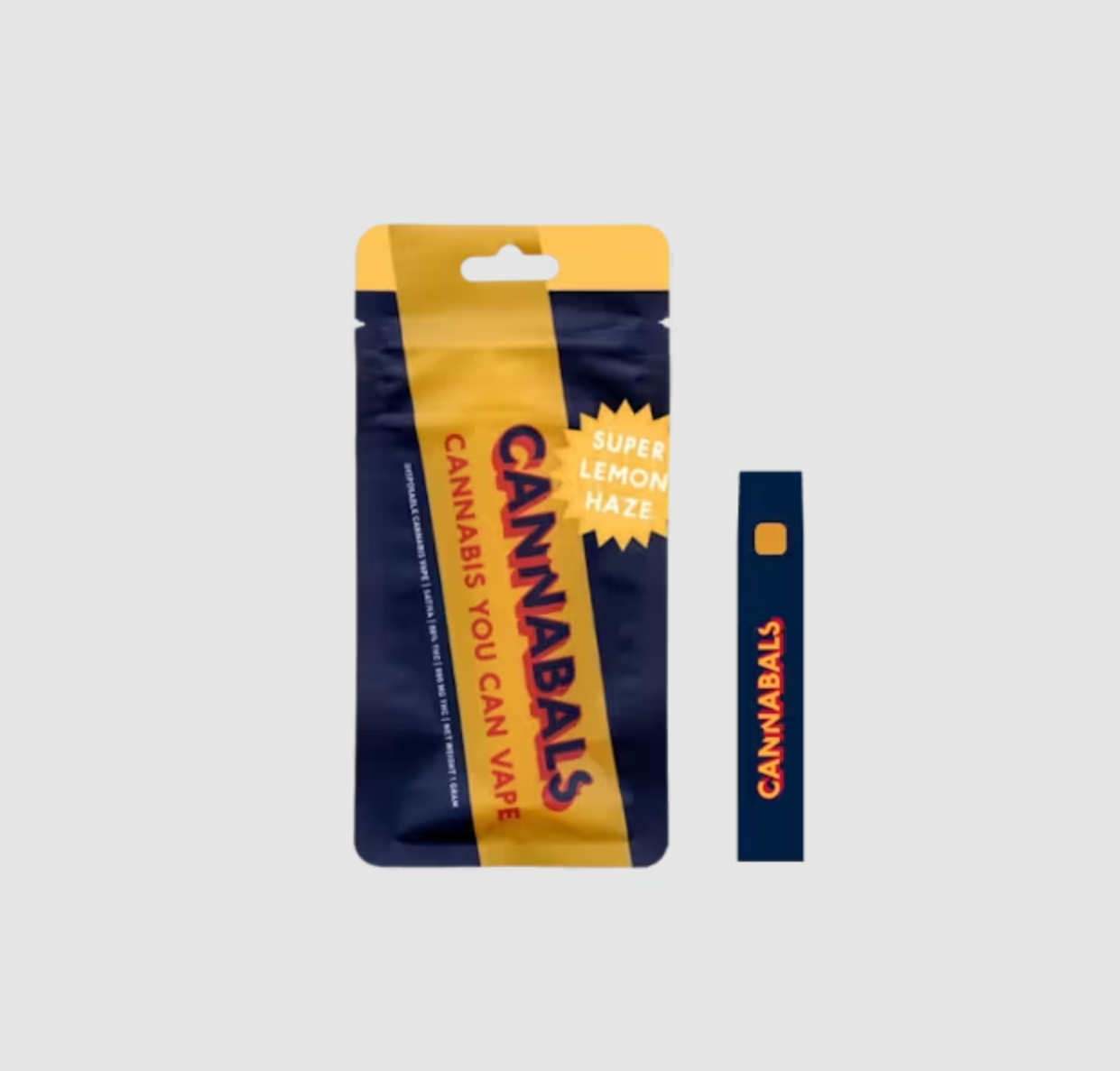 Photograph of Product: Cannabals | Vape | Super Lemon Haze | 1g AIO