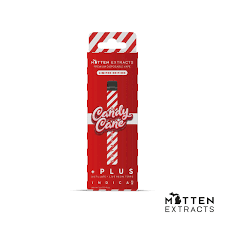 Photograph of product: Mitten Extracts 1g Disposable | Candy Cane - Oui'd
