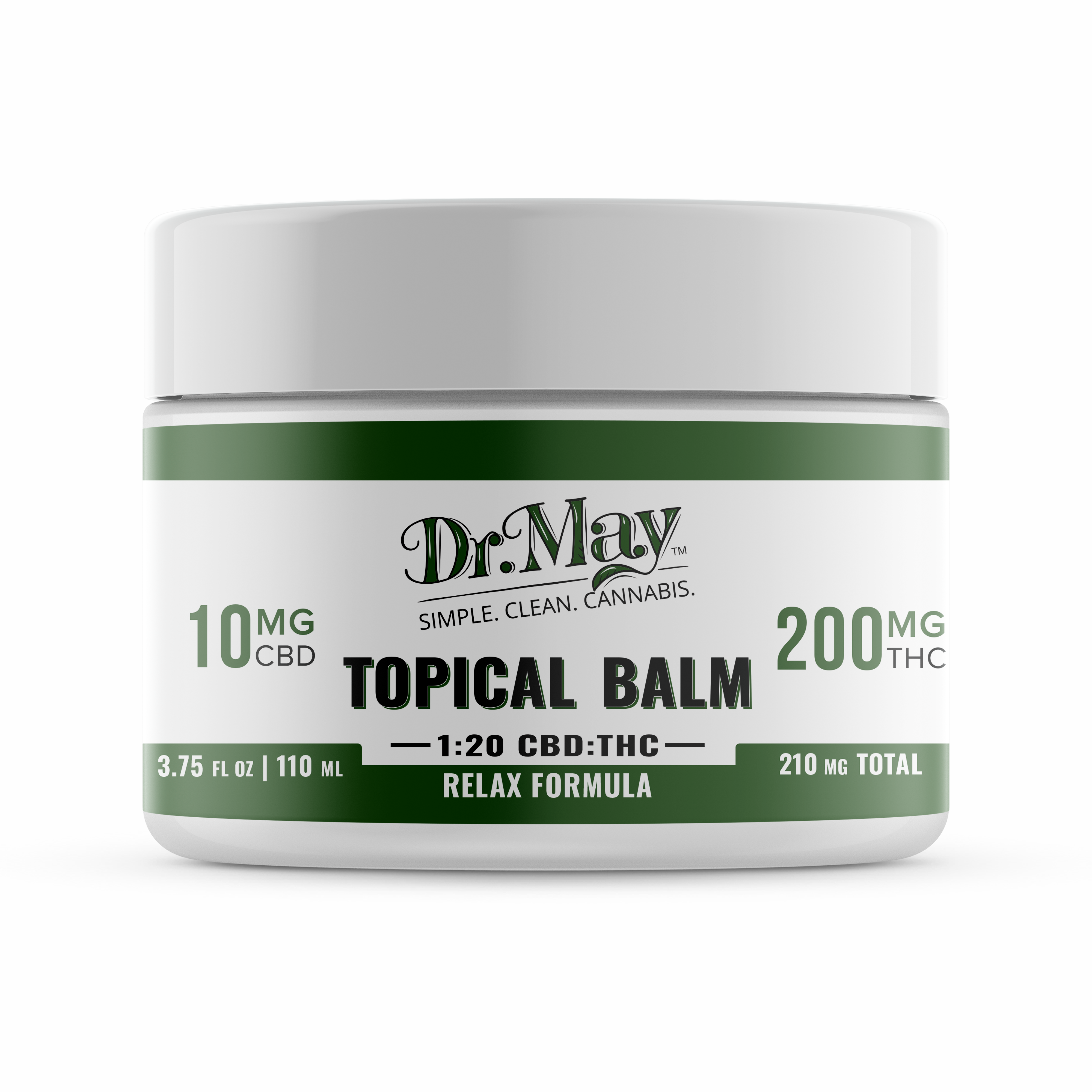 Photograph of Product: RELAX 1:20 (CBD:THC) BALM 110 ML
