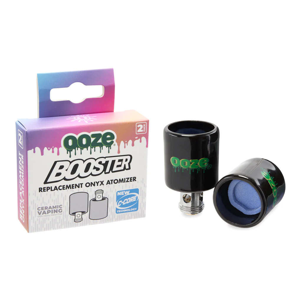 Photograph of product: Ooze Booster Replacement Onyx Atomizer (2pk)