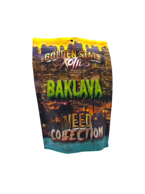 Photograph of product: Golden State Exotics - Baklava - Oui'd Collection - 28g