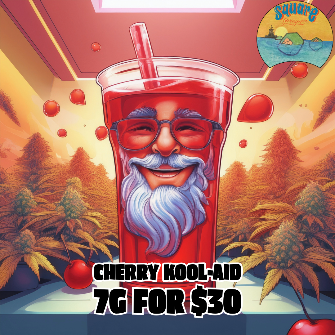 Photograph of product: SG - Cherry Kool-Aid - $30 Sale - 7g