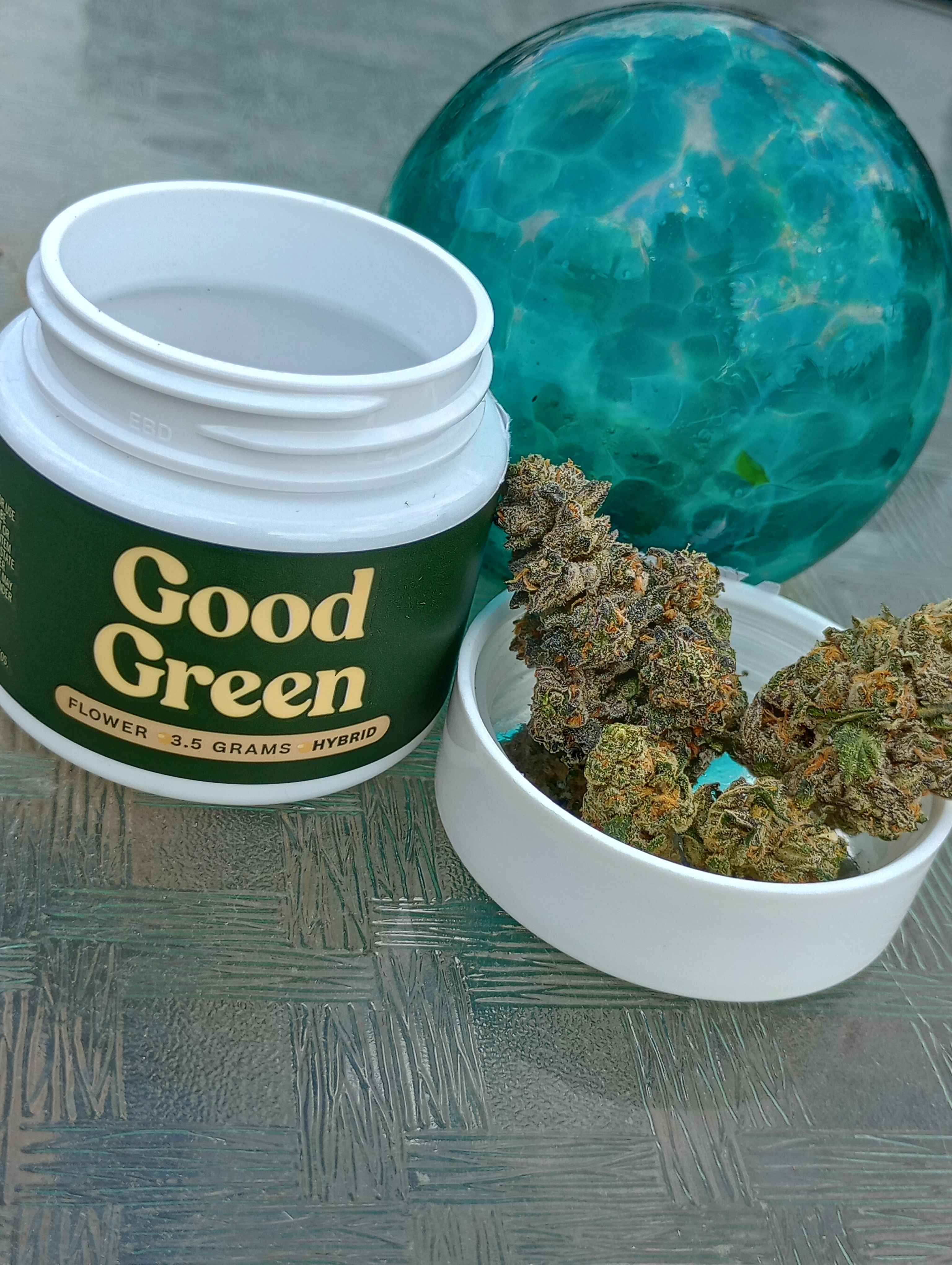Photograph of product: GOOD GREEN A LA MODE POPCORN 3.5G