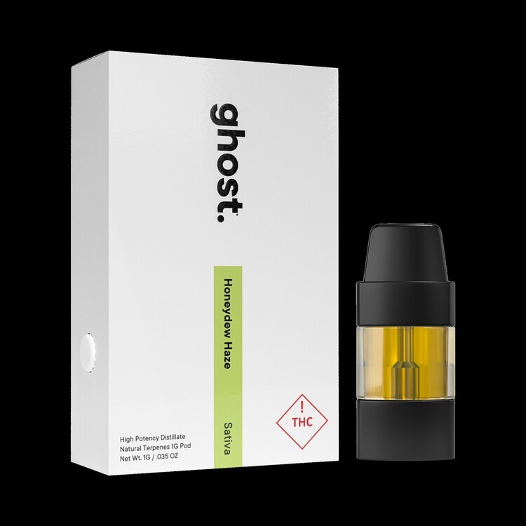 Photograph of product: Ghost - Honeydew Haze Vape Cartridge
