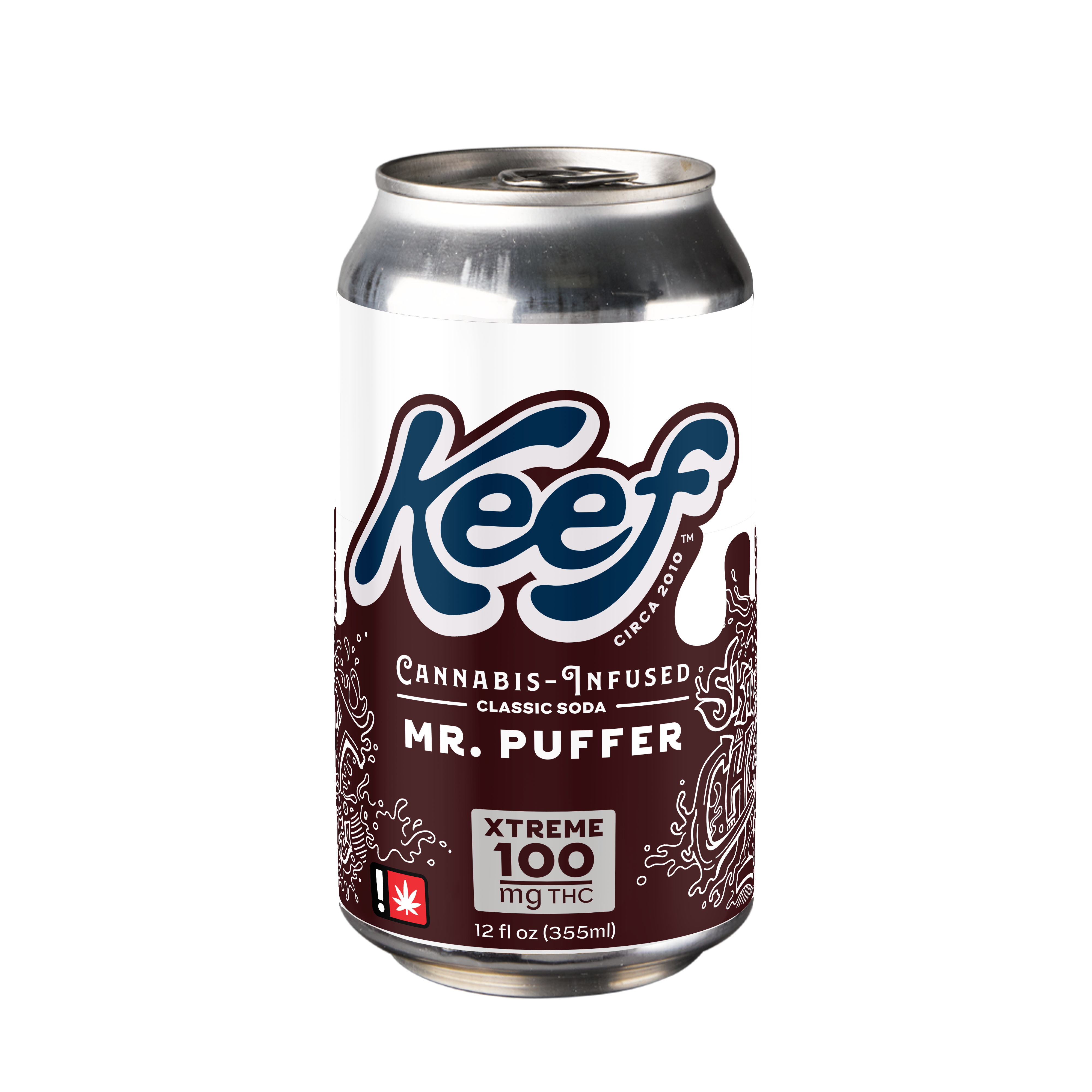 Photograph of product: Mr. Puffer Xtreme Infused Soda (Keef)