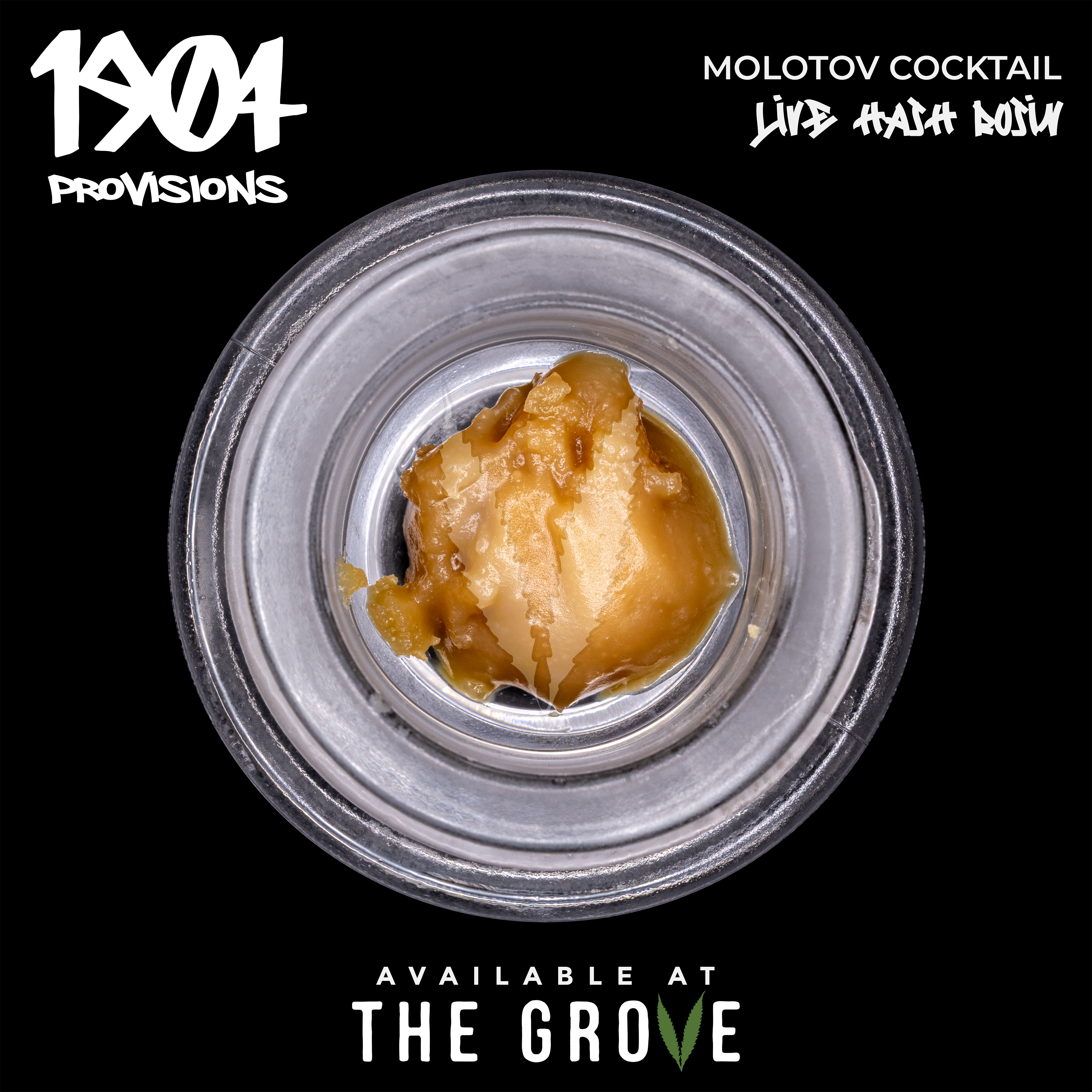 Photograph of product: 1904 | Molotov Cocktail Live Rosin