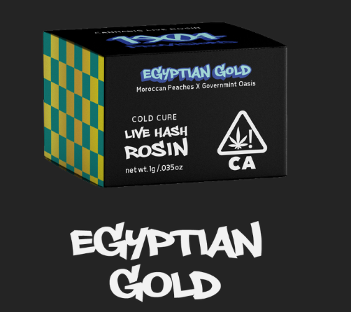 Photograph of product: Egyptian Gold - Rosin-1g