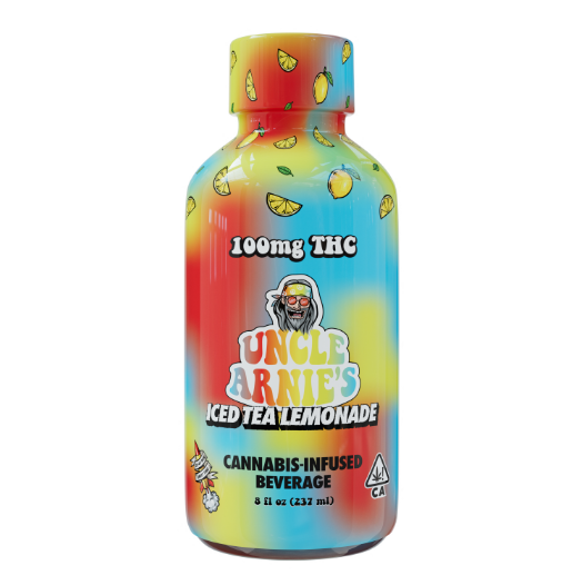 Photograph of product: Beverage | Uncle Arnie's | Iced Tea Lemonade (8oz/100mg)