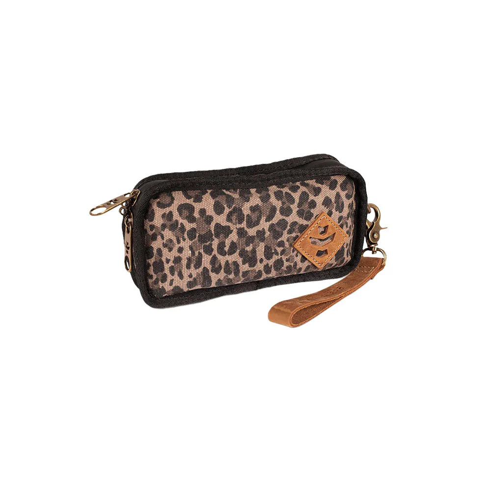 Photograph of product: Revelry | The Gordito - Smell Proof Padded Pouch | Leopard