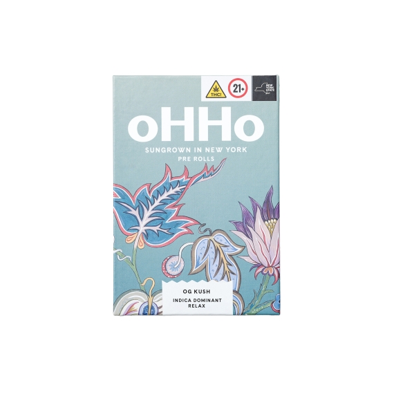 Photograph of product: OHHO | OG KUSH | PRE-ROLL 3.5G(7PK)