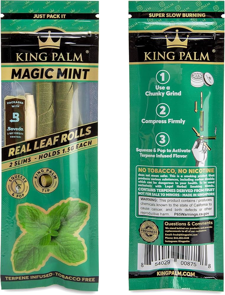 Photograph of product: Magic Tube Leaf Roll - Mint 2pc