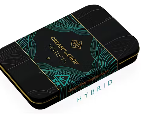 Photograph of product: Cream Of The Crop Secrets Spritzer 0.5g 5Pk Hybrid Live Resin Infused Prerolls