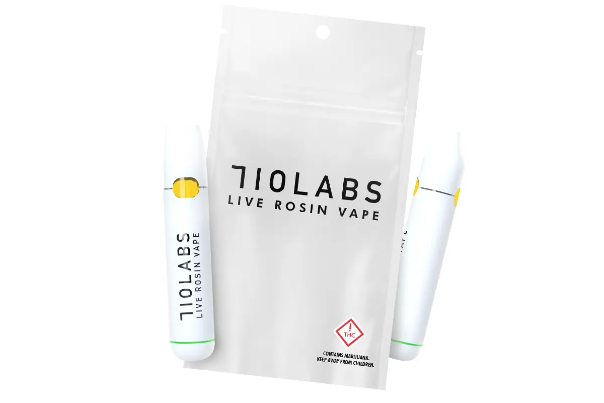 Photograph of product: 710 LABS | PIELATTI | LIVE ROSIN VAPE | 1G