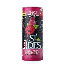 Photograph of product: St. Ides | Wild Raspberry High Tea | 100mg