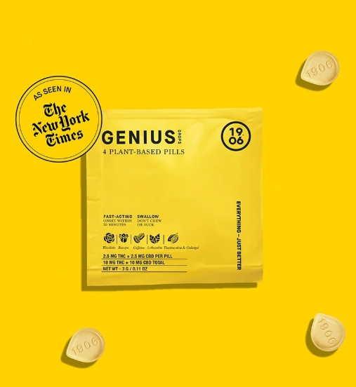 Photograph of product: 1906 Tablets - Genius 1:1 - 4pk