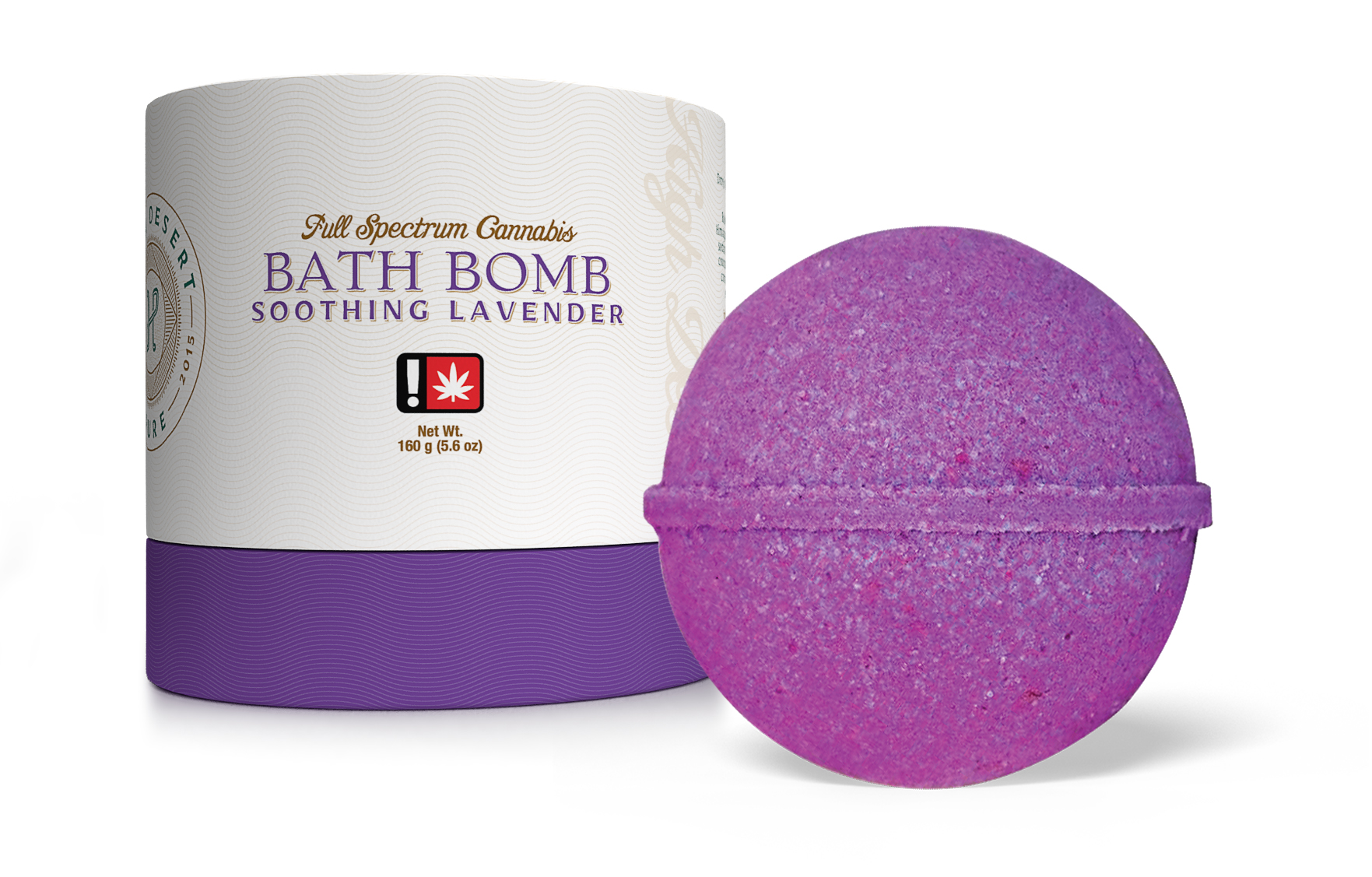 Photograph of product: High Desert Pure | Bath Bomb [I] | Lavender