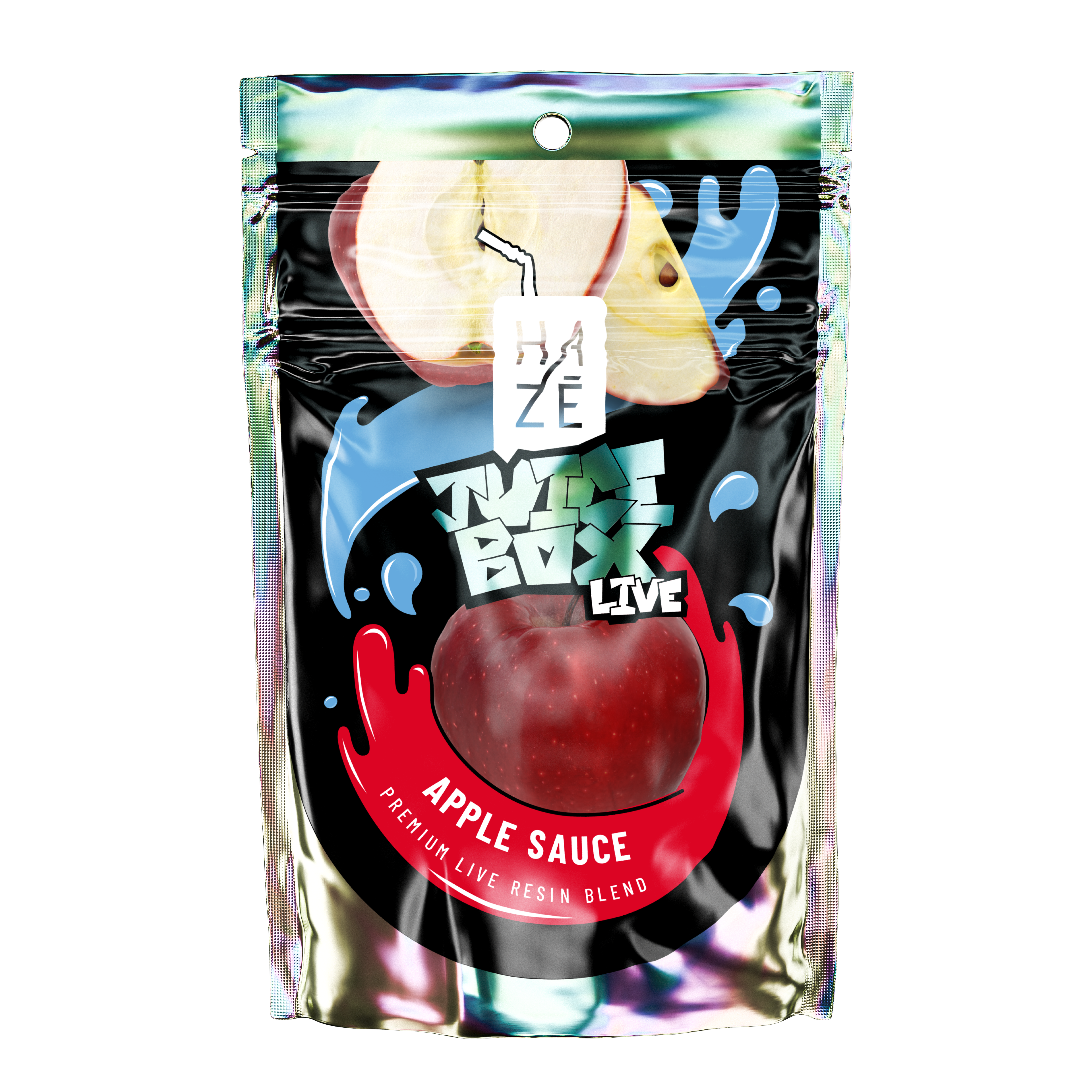 Photograph of product: REC | Juice Box | Apple Sauce | Live Resin Disposable | 2000mg