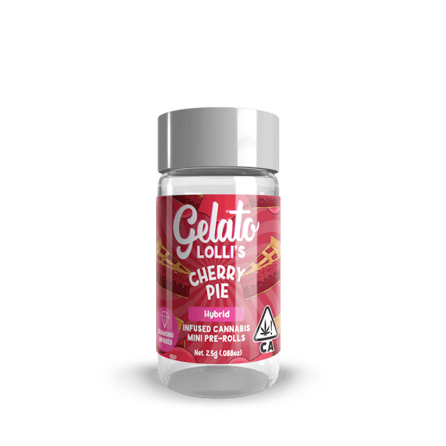 Photograph of product: Lolli's | Cherry Pie | .5g x 5 Pre-Roll Pack - 