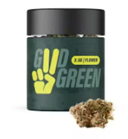 Photograph of product: Good Greens - Mixed Buds - Jack Herer (7g)