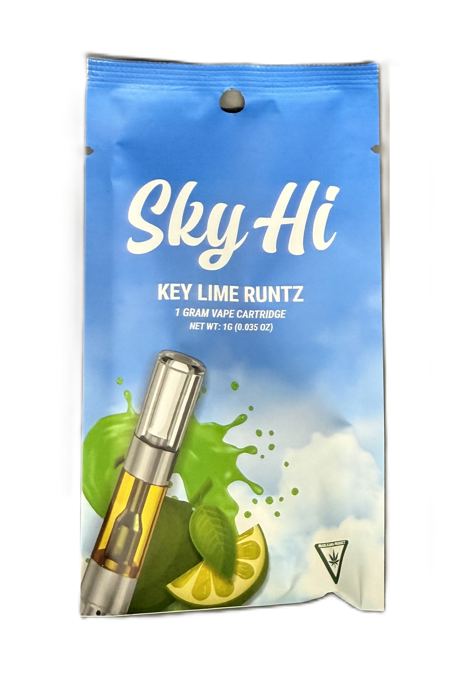 Photograph of product: Sky Hi - 1G 510 Cart - Key Lime Runtz