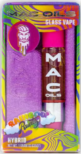 Photograph of Product: MAC OILS VAPE CART | RAINBOW RUNTZ