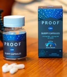 Photograph of product: Proof - Proof Capsules - CBN Sleepy 30pk (150/150mg)