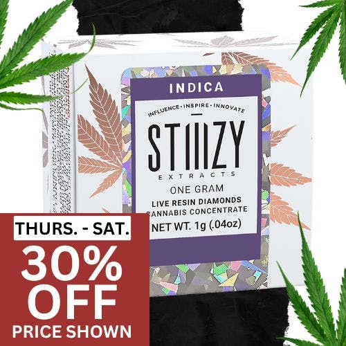 Photograph of product: Grape Gelato (I) - 1g Live Resin Diamonds - Retail