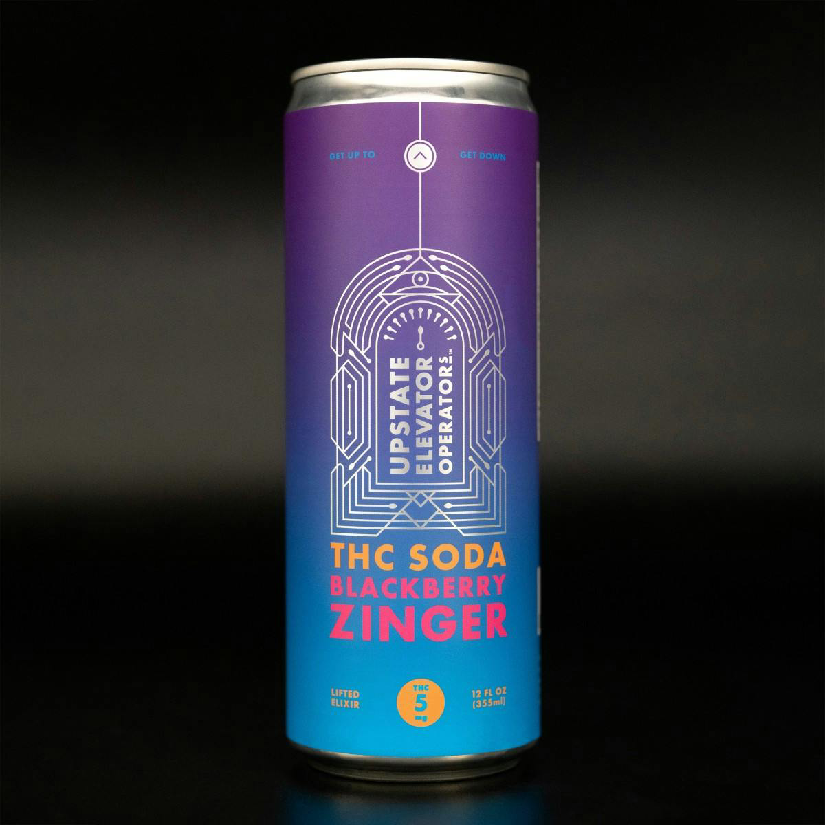 Photograph of product: Drink - Blackberry Zinger TH-oui Soda
