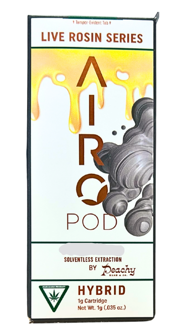Photograph of product: AIRO | Vape Pod | Live Rosin | 1g | Triple Burger