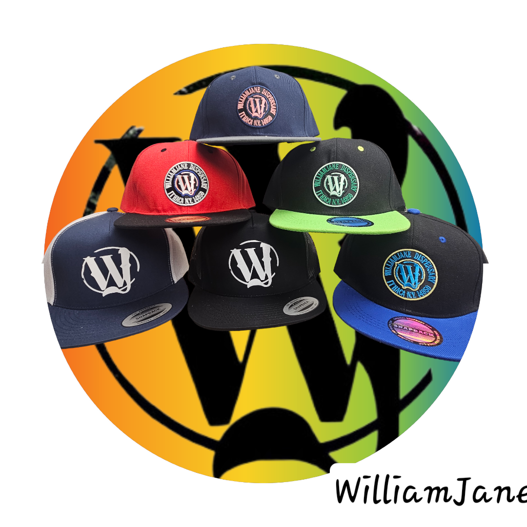 Photograph of product: William Jane - SnapBack Hats - All Sizes