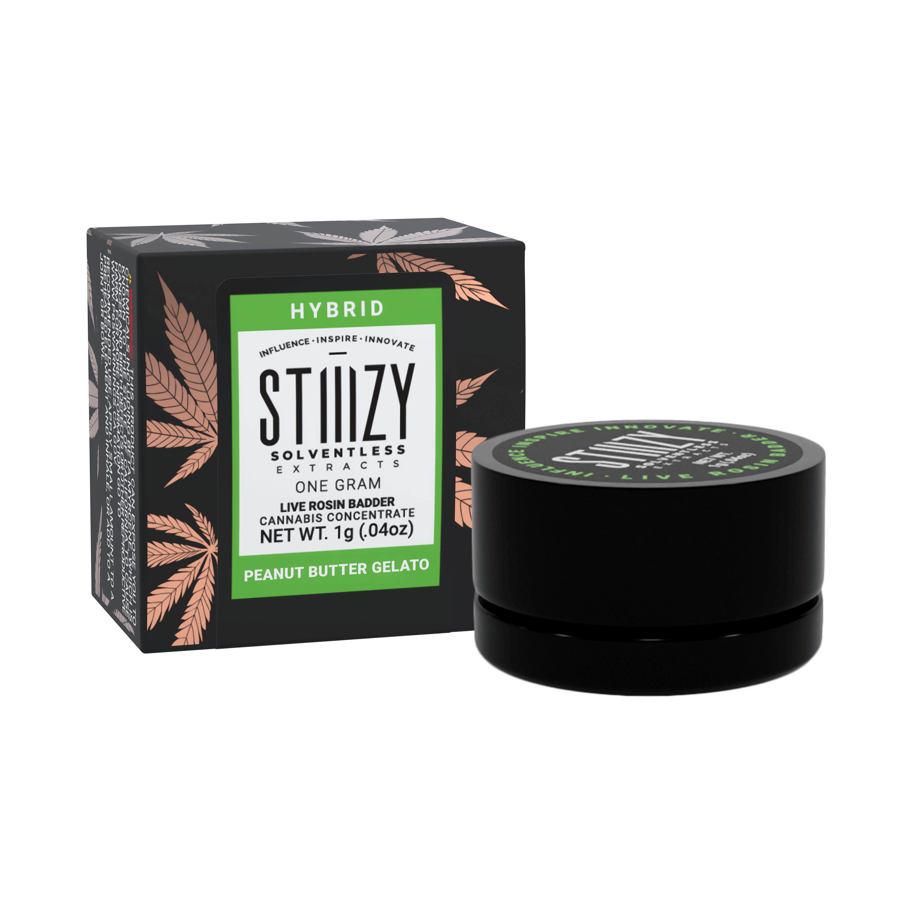 Photograph of product: Peanut Butter Gelato (Hybrid) Live Rosin Badder