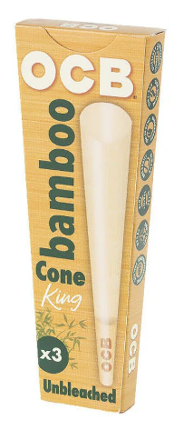 Photograph of product: OCB | Bamboo King Cone 3 Pack