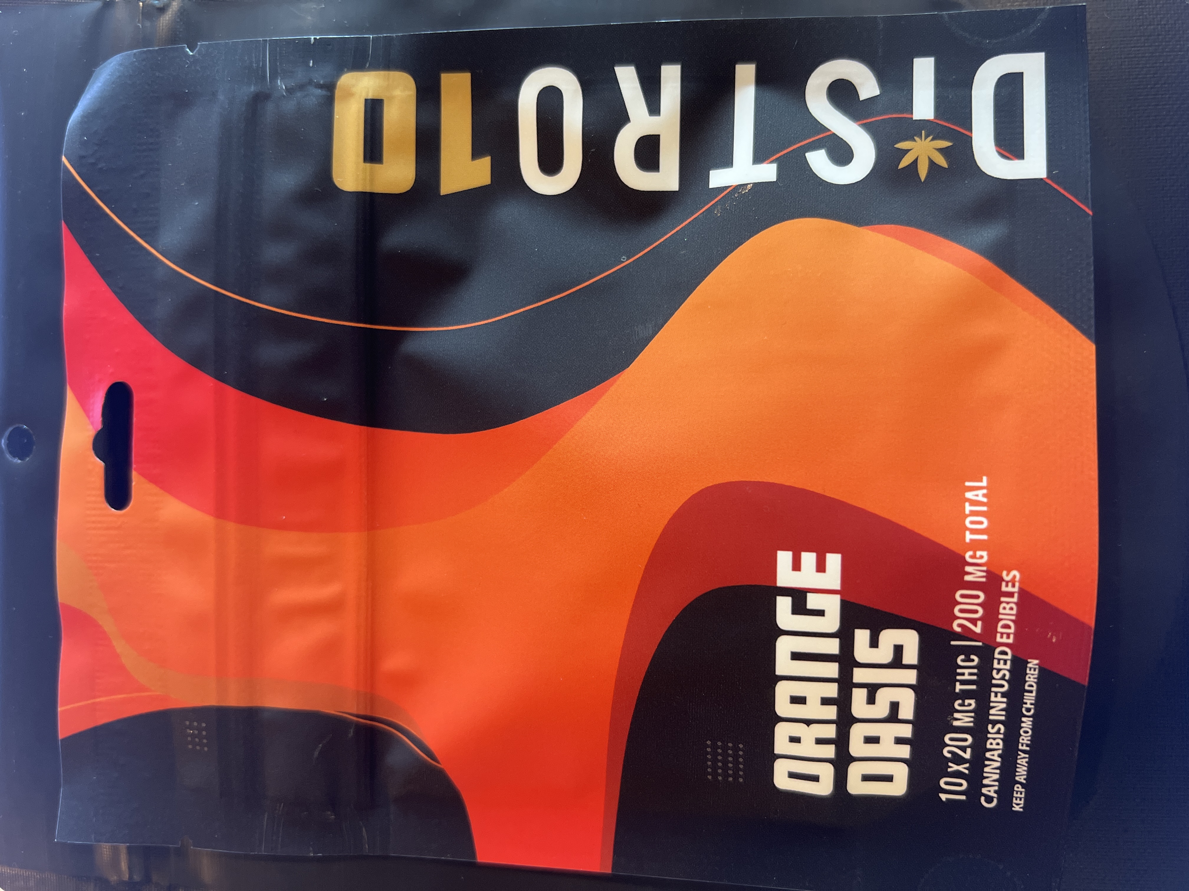 Photograph of product: REC | Orange Oasis | Distro 10 | 200mg