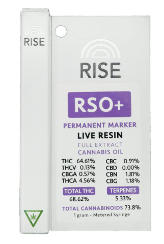 Photograph of product: Rise - RSO + Permanent Marker - 1