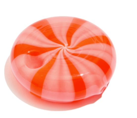 Photograph of product: Edie Parker | Bonbon Pipe | Pink GrapeFruit