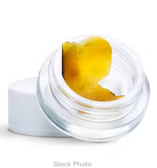 Photograph of product: 1g Oui'd Shatter - Cali Buds