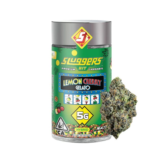 Photograph of product: Lemon Cherry Gelato | Jarred Flower 5g - 