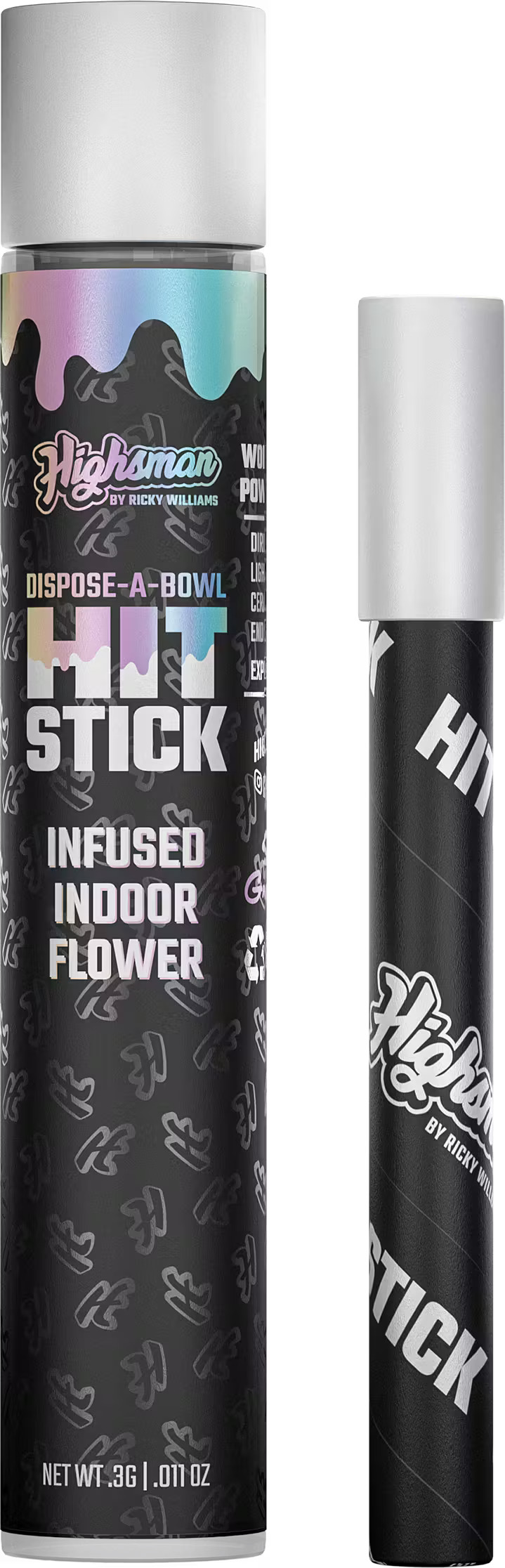 Photograph of product: Gridiron Grape | Infused Hit Stick | 0.3G