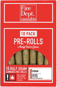 Photograph of product: Fire Dept. | 10 Pack .5g | Miracle Mintz