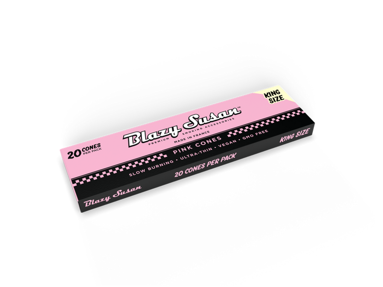 Photograph of product: Blazy Susan - Pink Cones - 110mm - King Size - 20pk