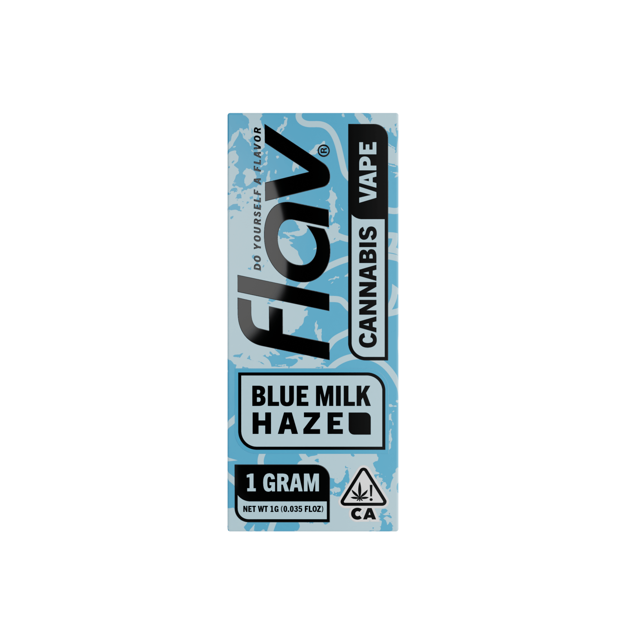 Photograph of product: Flav - Blue Milk Haze Disposable - 1g