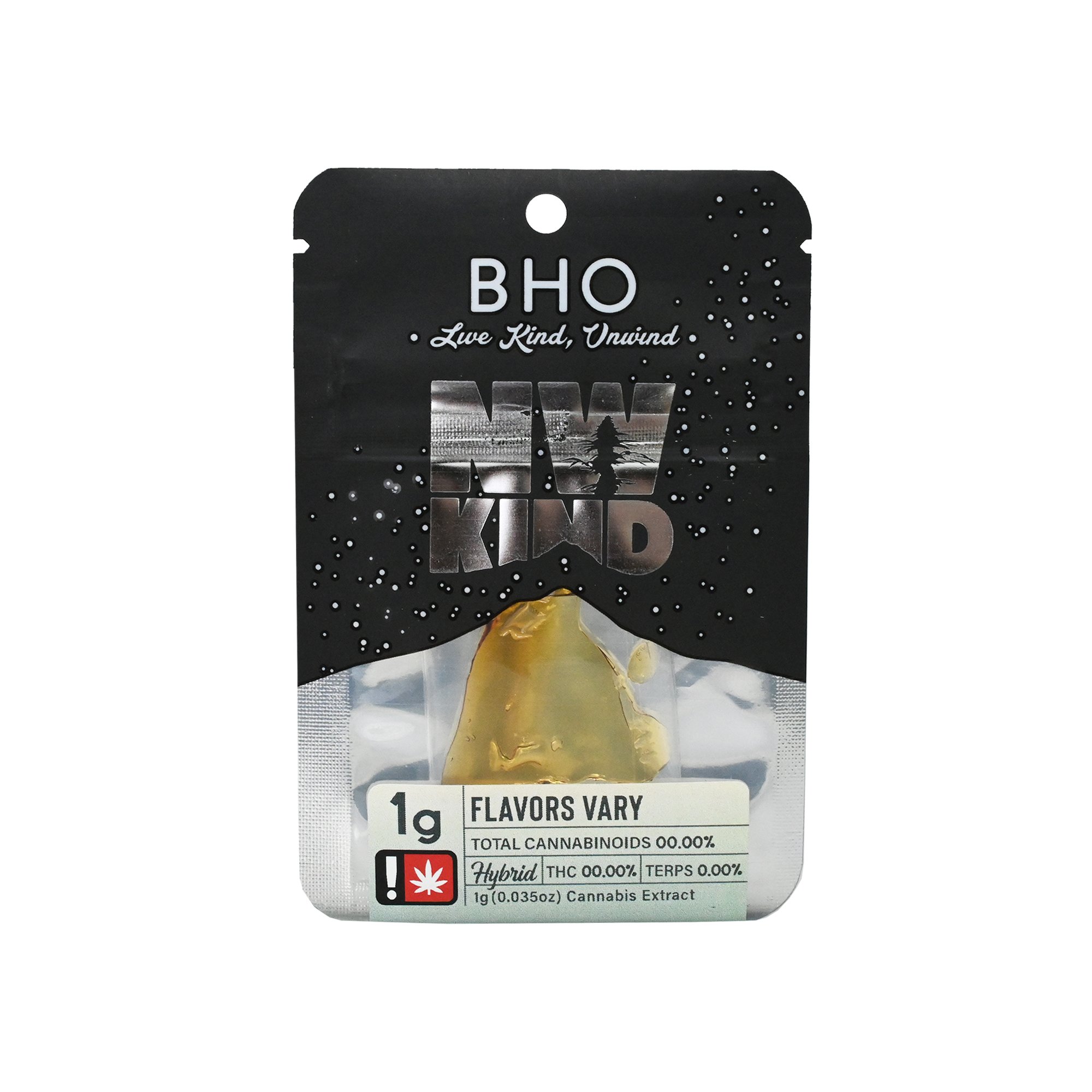 Photograph of product: NW Kind: Jiffles BHO Shatter