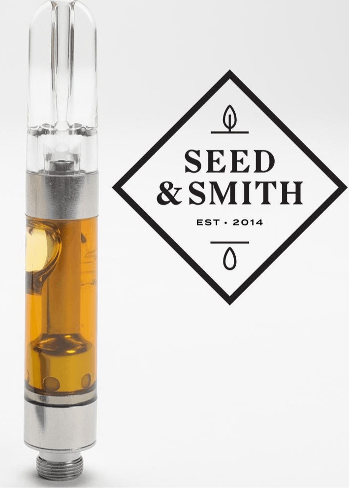 Photograph of product: Seed & Smith - Fritter Cake 1000mg Live Resin Cartridge