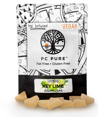 Photograph of product: Key Lime (10x20mg) 200mg Gummies