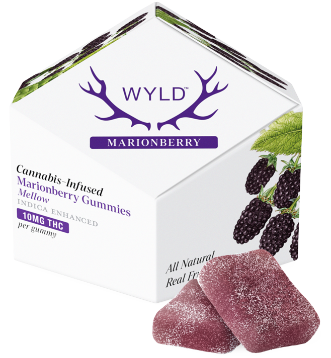 Photograph of product: Wyld | Marionberry | 40G 10PK (I)