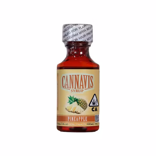 Photograph of product: Cannavis Syrup - Extra Strength 2oz - Pineapple
