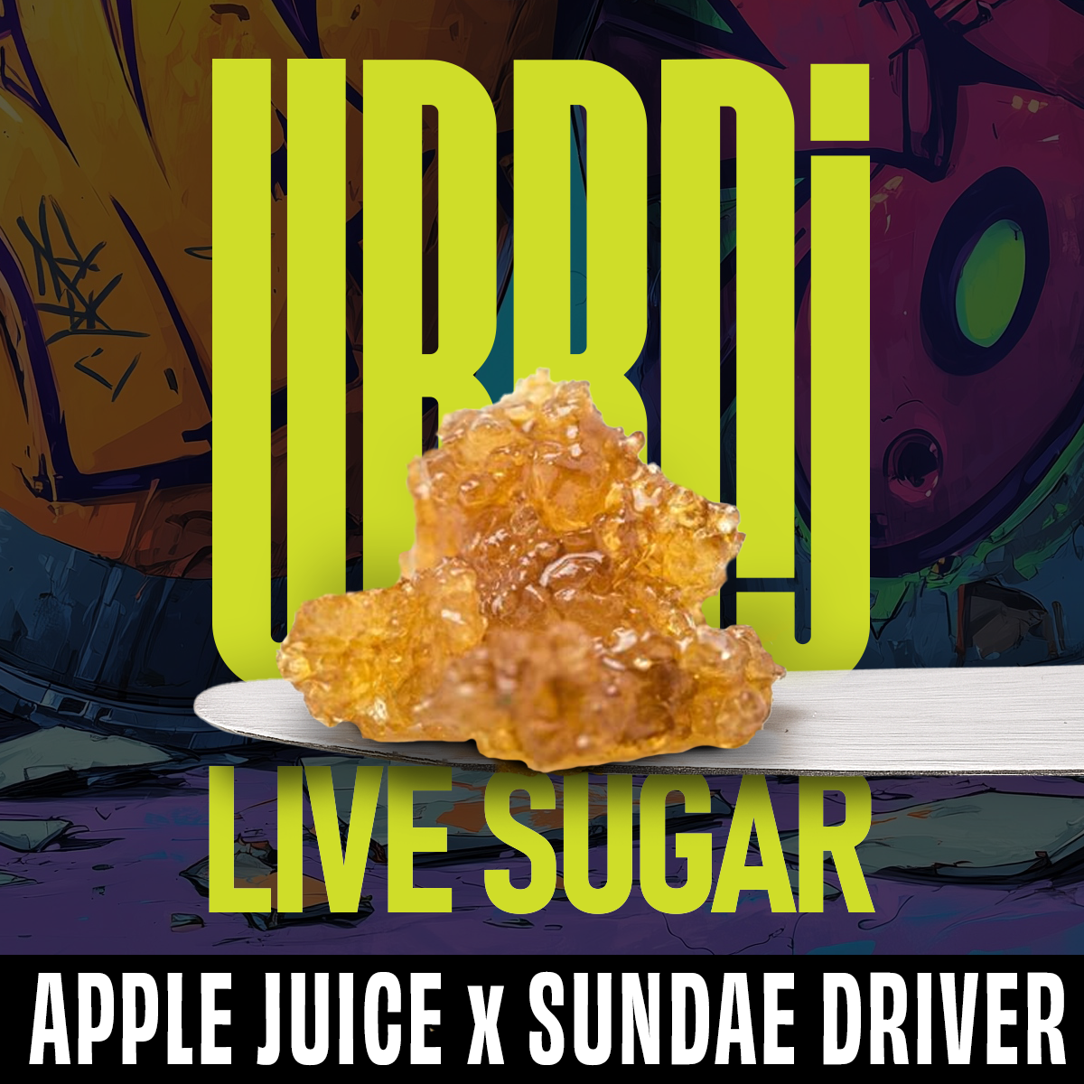 Photograph of product: Apple Juice x Sundae | Live Sugar | 1G