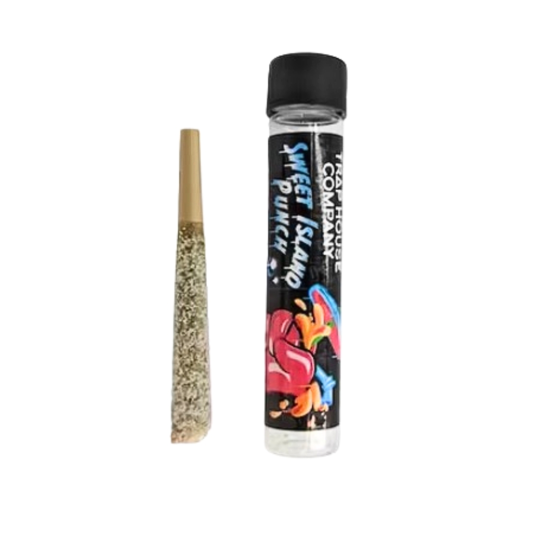 Photograph of product: Trap House | Sweet Island Punch Dubbz | TH-oui-A Infused Pre-roll