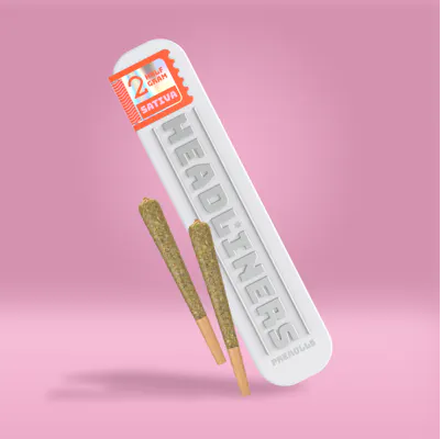 Photograph of product: Headliners - Strawberry Candy - 1g (2pk) Pre-Roll